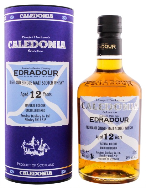 Edradour Single Malt Whisky Caledonia 12 Years Old 0,7L 46%
