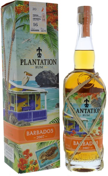 Plantation Rum Barbados 2007 16 Jahre 0,7L 48,7%