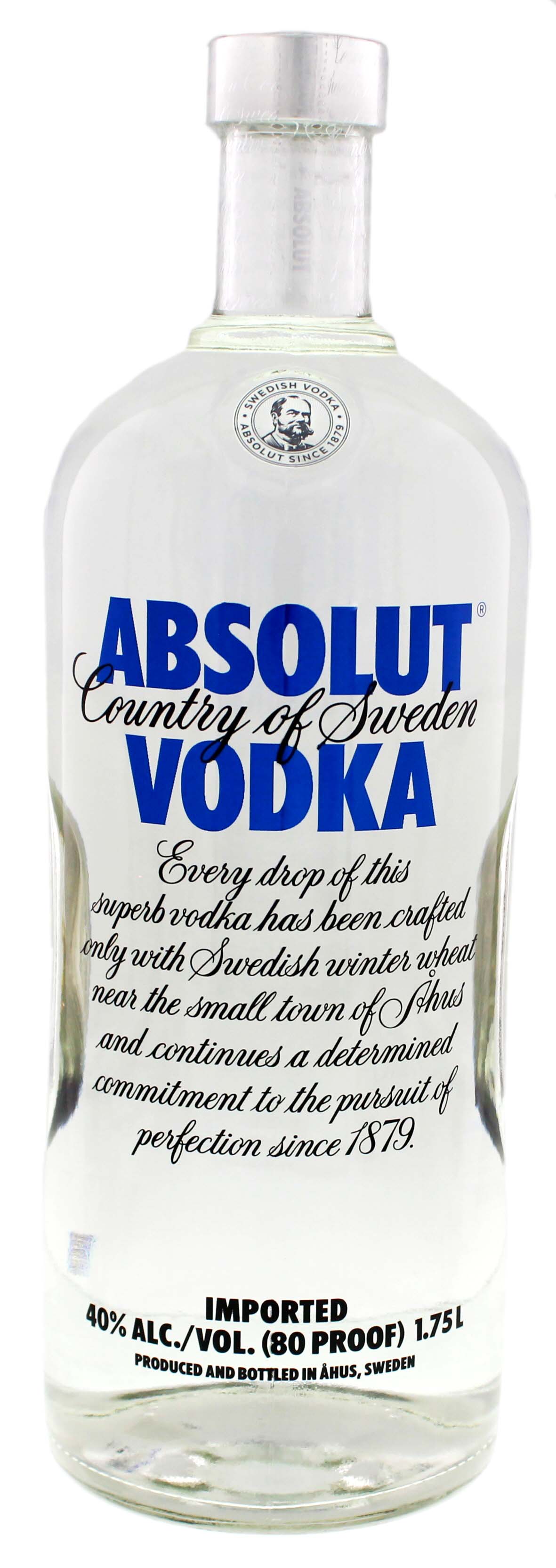 Absolut Vodka Blue, 1,75L, 40%