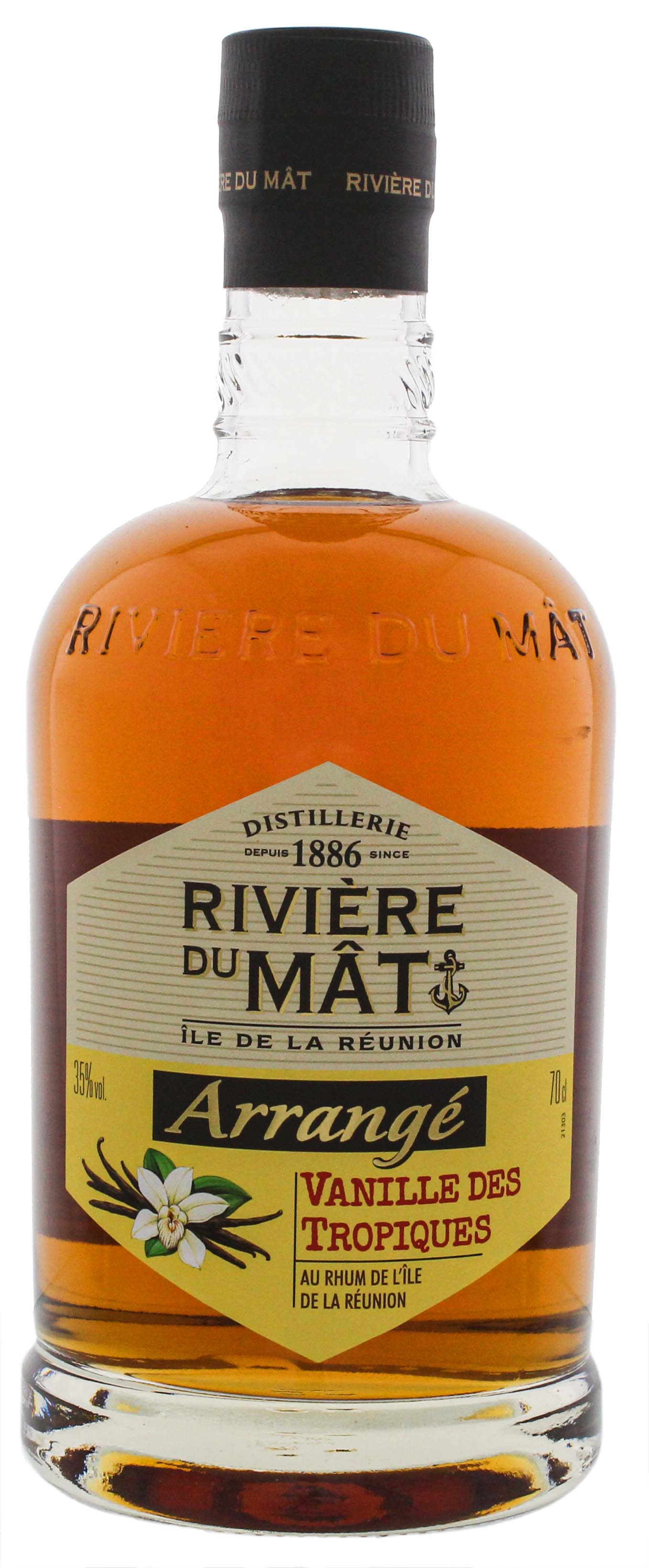 Rivière Du Mat Rivière du Mât Arrangé Gingembre Agrumes 35% Vol. 0,7l @Malva