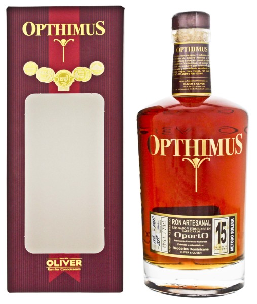 Opthimus Rum 15 Years Old Oporto 0,7L 43%