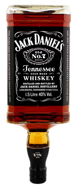Jack Daniels Black Tennessee Whiskey Old Nr. 7, 1,5 L