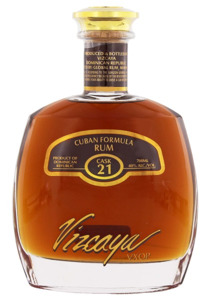 Vizcaya Rum Cask No. 21 VXOP 0,7L 40%