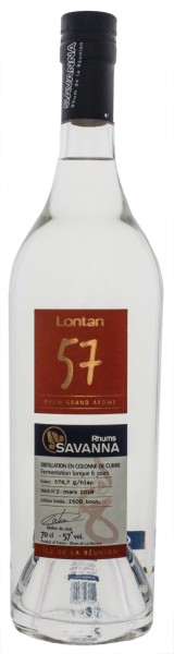 Savanna Lontan 57 Rum Blanc 0,7L 57%