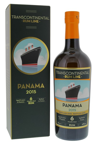 Transcontinental Rum Line Panama 6 Jahre 2015/2022 0,7L 43%
