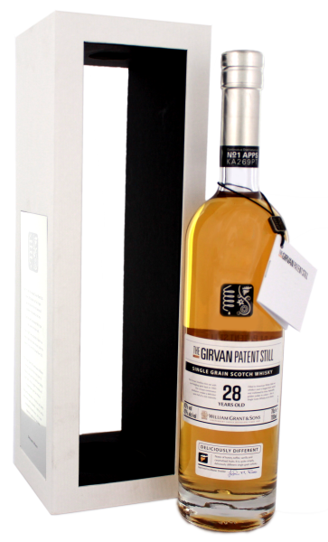 The Girvan 28YO Patent Still Single Grain Scotch Whisky 0,7 L 42%