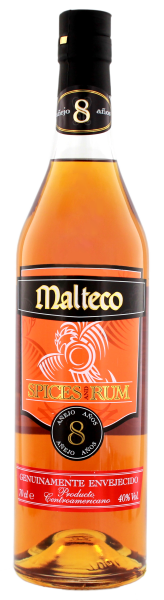 Malteco Spices and Rum 8 Jahre, 0,7 L 40%