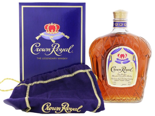 Crown Royal Canadian Whisky, 1 L, 40%