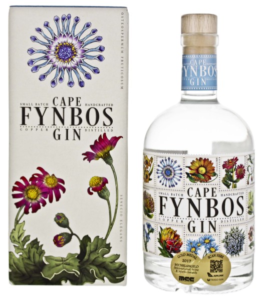 Cape Fynbos Small Batch Gin 0,5L 45%
