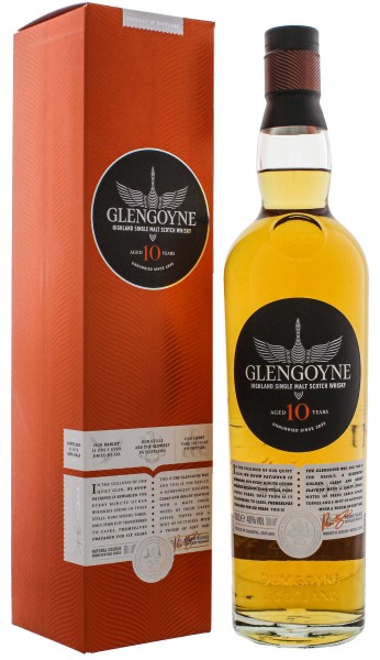 Glengoyne Single Malt Whisky 10 Jahre, 0,7 L, 40%