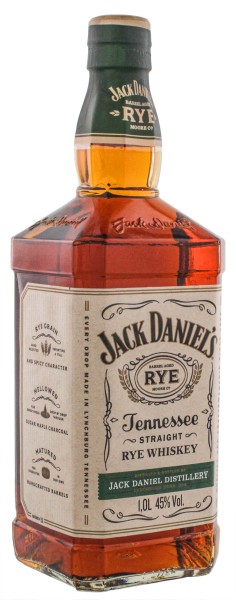 Jack Daniels Straight Rye Tennessee Whiskey 1,0L 45%