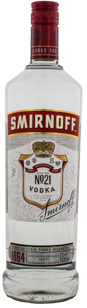 Smirnoff Vodka Red Label 1,0L 37,5%