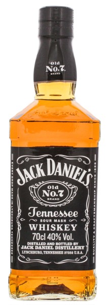 Jack Daniels Black Tennessee Whiskey Old Nr. 7 - 0,7L, 40%