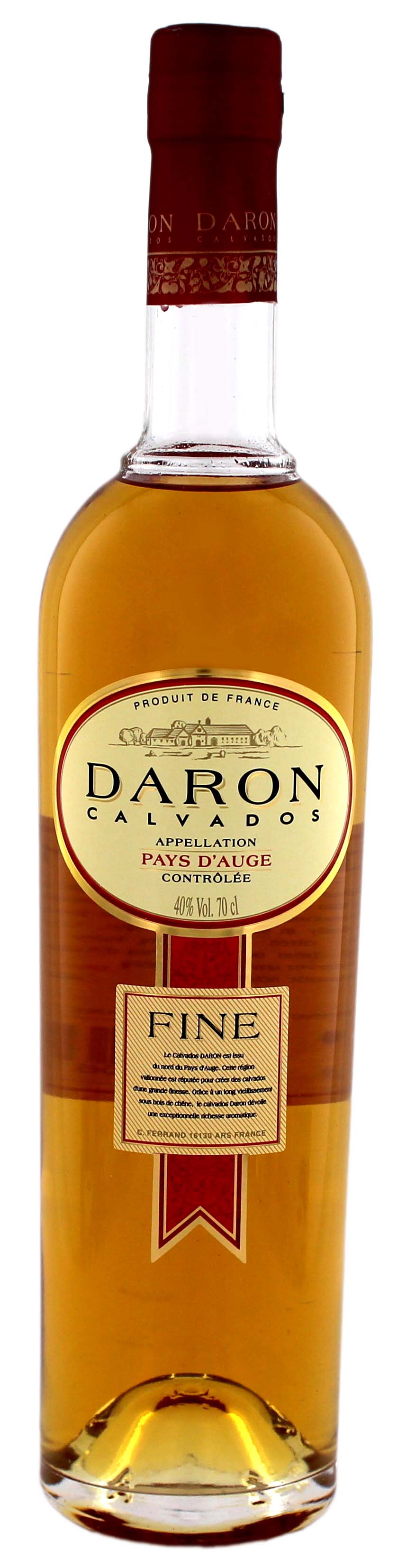 Daron Calvados Fine jetzt kaufen! bestellen günstig online Spirituosen - Shop Calvados Online