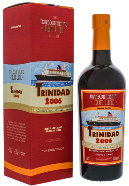 Transcontinental Rum Line Trinidad Rum 2006/2018 0,7L 56,5%