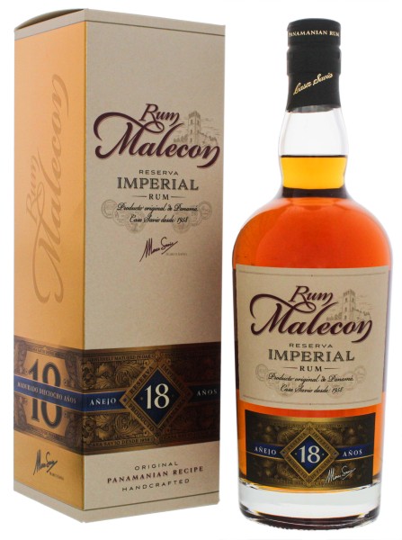 Malecon Rum Reserva Imperial 18 Years Old 0,7L 40%