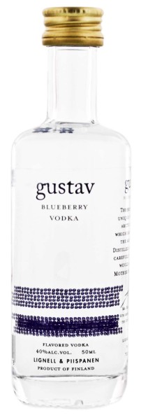 Gustav Blueberry Vodka 0,05L 40%