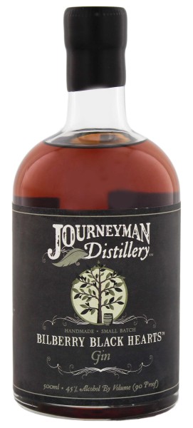 Journeyman Bilberry Black Hearts Aged Gin, 0,5L 45%