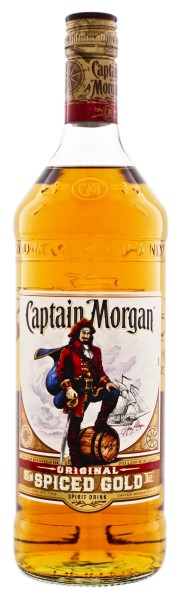Captain Morgan Original Spiced Gold Rum, 1,0 L, 35%