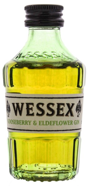 Wessex Gooseberry and Elderflower Gin Miniatur 0,05L 40%