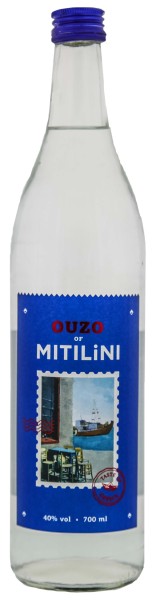Ouzo aus Mytilini 0,7L 40%