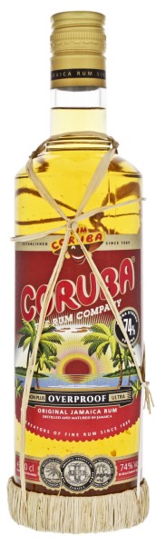 Coruba Overproof Rum 74%, 0,7L