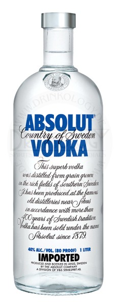 Absolut Vodka Blue 1,0L 40%