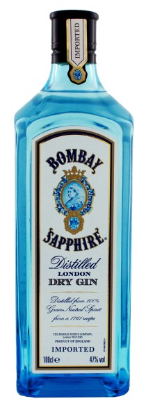 Bombay Sapphire London Dry Gin 1,0L 47%