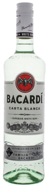 Bacardi Rum Carta Blanca 0,7L 37,5%
