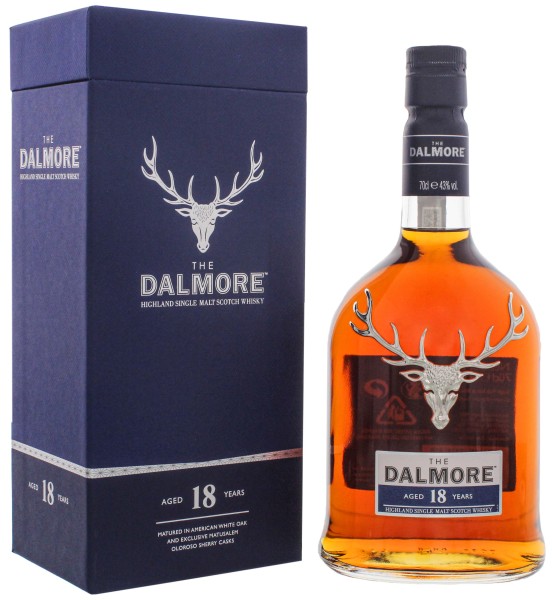 The Dalmore Single Malt Whisky 18 Jahre 0,7L 43%