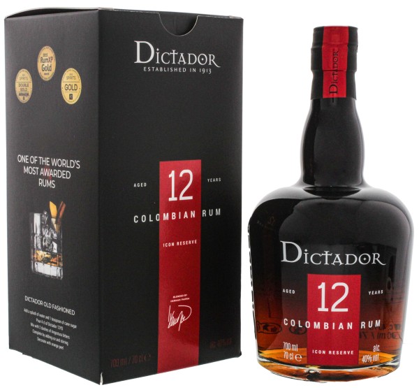 Dictador Solera Rum Ultra Premium Reserve 12 Years Old, 0,7 L, 40%