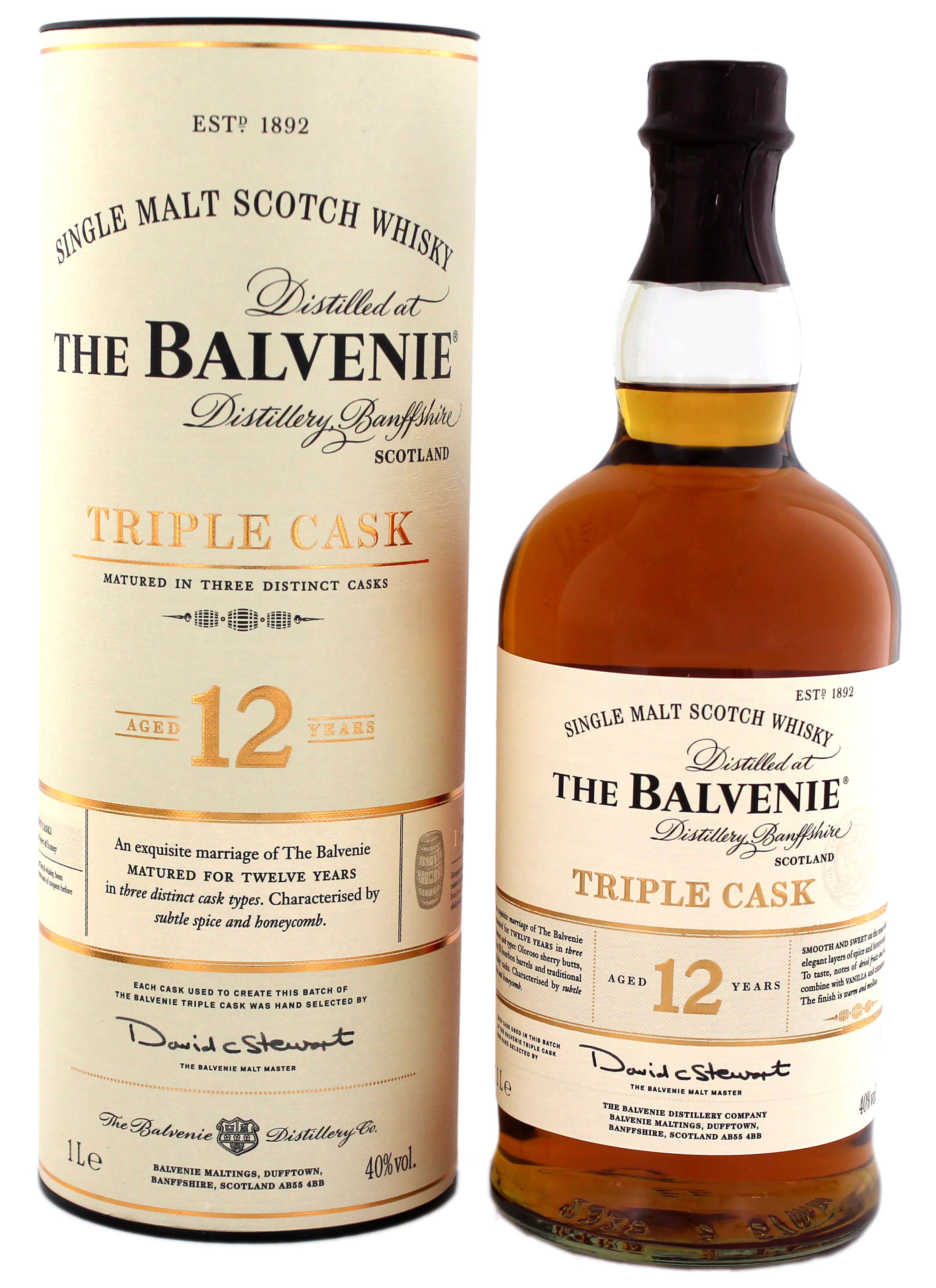 Balvenie triple cask 12-arig single malt