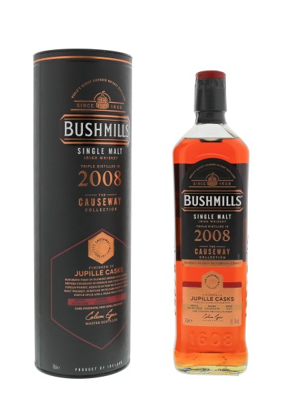 Bushmills Single Malt Whiskey Causeway Collection 2008/2021 Jupille Cask Finish 0,7L 55,1%