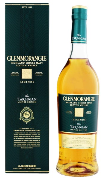 Glenmorangie Highland Single Malt Whisky The Tarlogan, 0,7L 43%