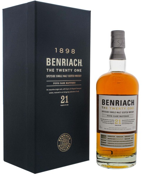 Benriach The Twenty One Four Cask Matured Single Malt Whisky 0,7L 46%