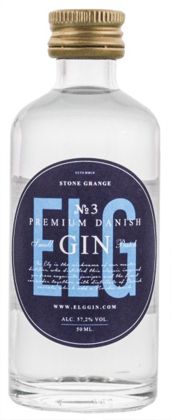 Elg Gin No. 3. Navy Strength Miniatur