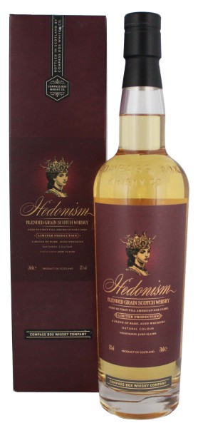 Compass Box Hedonism Blended Scotch Whisky, 0,7 L, 43%