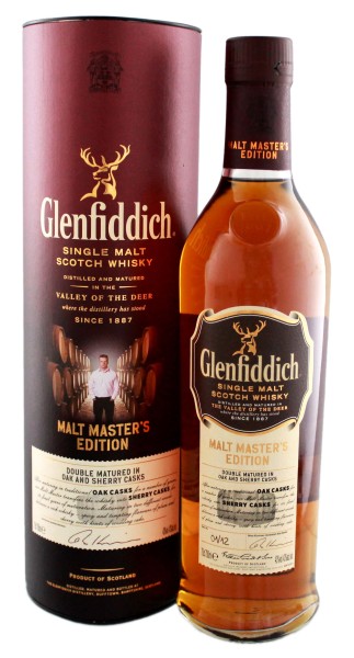 Glenfiddich Single Malt Whisky Malt Masters edition