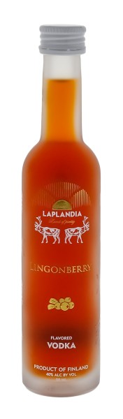 Laplandia Lingonberry Flavored Vodka Miniatur 0,05L 40%
