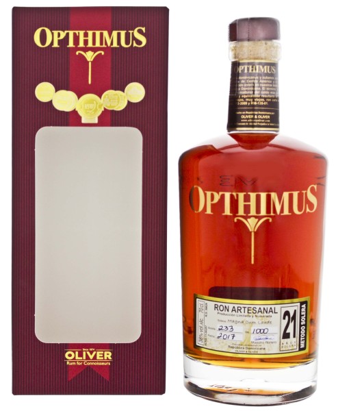 Opthimus Rum 21 Years Old 0,7L 38%