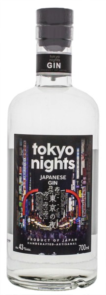 Tokyo Nights Japanese Gin 0,7L 43%