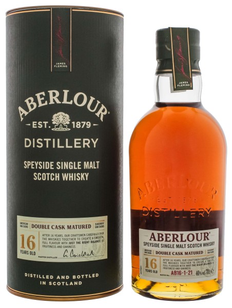 Aberlour Single Malt Whisky 16 Years, 0,7 L, 40%