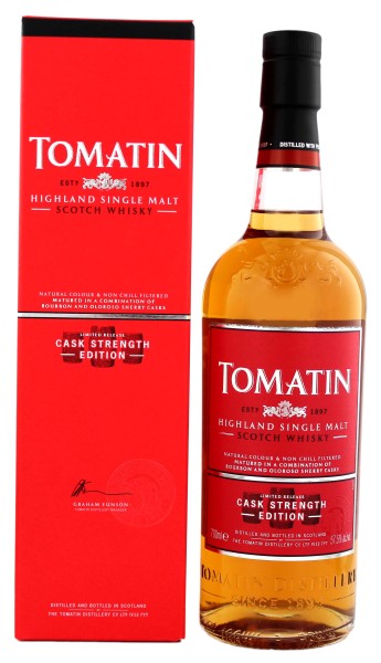 Tomatin Single Malt Whisky Cask Strength Edition 0,7L 57,5%