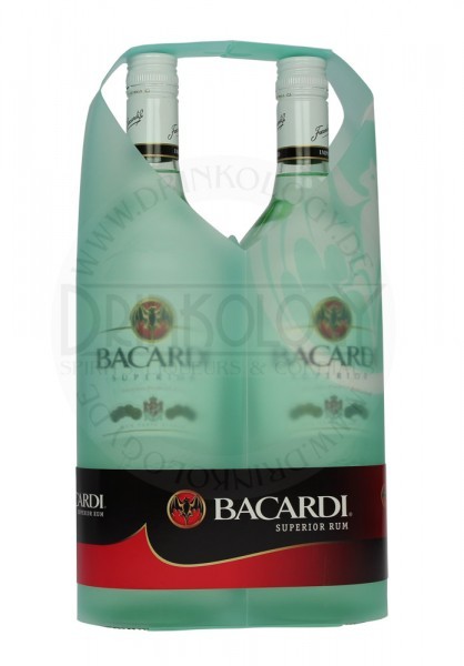 Bacardi Superior Rum Twinpack 2 x 1,0L 40%