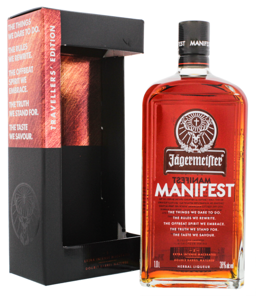 Jägermeister Manifest Herbal Liqueur 1,0L 38%