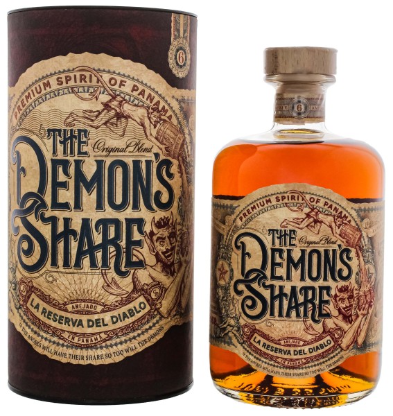 The Demons Share Premium Rum of Panama 6 Jahre 0,7L 40%