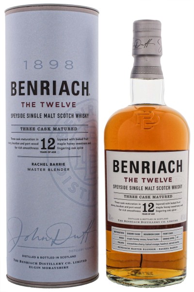 Benriach 'The Twelve' 12 Jahre Single Malt Whisky 0,7L 46%
