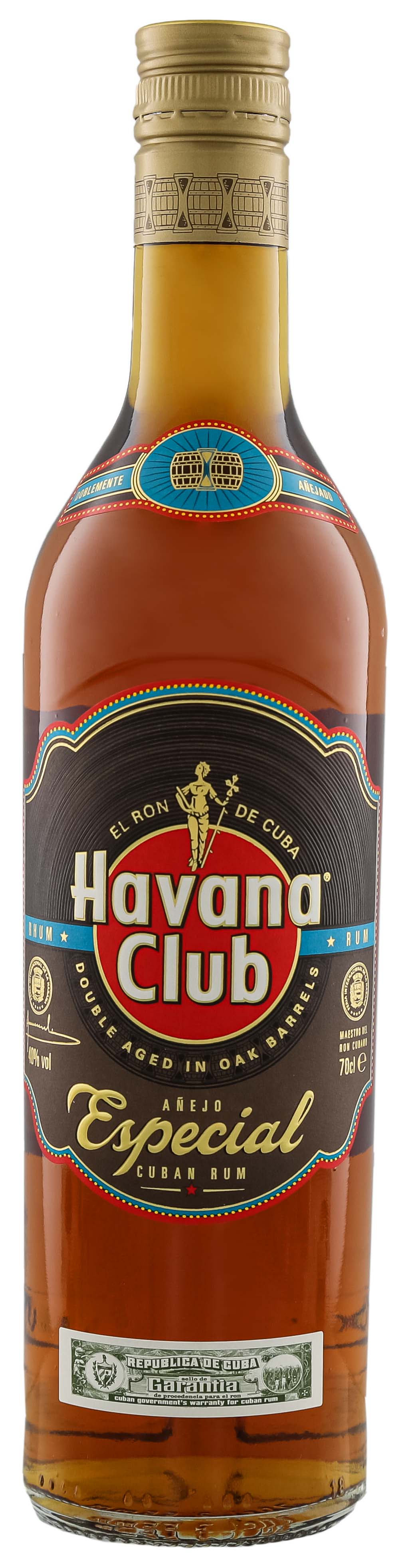 Havana Club Rum Anejo Especial 0,7L kaufen! Rum Online Shop für Spirituosen