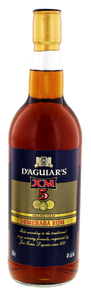 XM Demerara Rum 5 Years Old 0,7L 40%