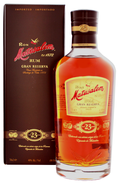 Matusalem Rum Gran Reserva 23 Years Old, 0,7 L, 40%